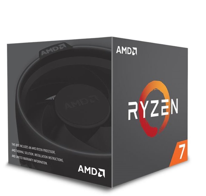 AMD RYZEN 7 1800X 3.6GHZ 20MB AM4 FANSIZ (95W) -AMD RYZEN 7 1800X 3.6GHZ